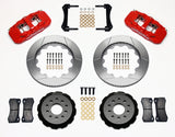 Wilwood 140-10830 2005-2014 Mustang Aero6 14" Front Brake Kit with Slotted Rotors