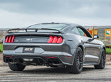 Borla - "S-Type" Cat-Back Exhaust System for Active ExhaustBlack Chrome Tips (2018-2020 Mustang GT) - 140742BC