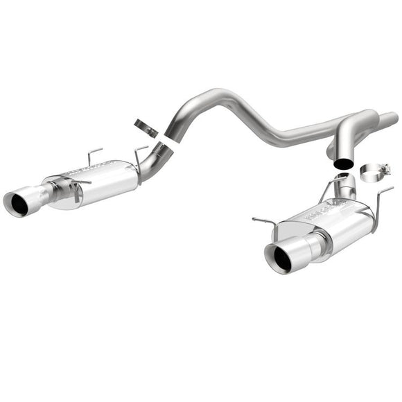 MagnaFlow - Ford Mustang Street Series Cat-Back Performance Exhaust System - 15589