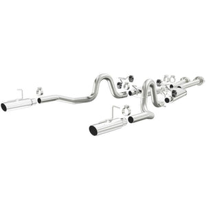MagnaFlow - Ford Mustang Street Series Cat-Back Performance Exhaust System - 15638