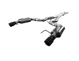 Kooks - 2015+ FORD MUSTANG GT 5.0L OEM TO 3" CAT BACK EXHAUST W/ X-PIPE & BLACK TIPS - 11514111