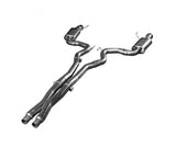 Kooks - 2015+ FORD MUSTANG GT 5.0L OEM TO 3" CAT BACK EXHAUST W/ X-PIPE & POLISHED TIPS - 11514101