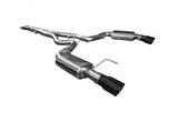 Kooks - 2015+ FORD MUSTANG GT 5.0L OEM TO 3" CAT BACK EXHAUST W/ X-PIPE & BLACK TIPS - 11514111