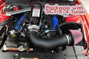 PACKAGE: JLT COLD AIR INTAKE/SCT X-4 TUNER (2011-14 MUSTANG GT)