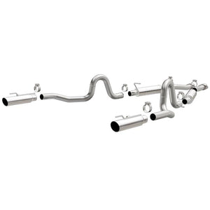 MagnaFlow - Ford Mustang Competition Series Cat-Back Performance Exhaust System - 15673