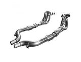 Kooks - 2015 + MUSTANG GT 5.0L 1 3/4" X 3" STAINLESS STEEL LONG TUBE HEADER W/ GREEN CATTED CONNECTION PIPE - 1151H231