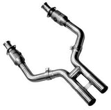 Kooks - 2005-2010 FORD MUSTANG GT 3" CATTED H PIPE 4.6L - 11313510