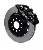 Wilwood - 140-10830 2005-2014 Mustang Aero6 14" Front Brake Kit with Slotted Rotors