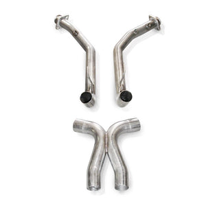 Stainless Works - Ford Mustang GT 2005-10 Exhaust: 2-1/2" Offroad X-Pipe