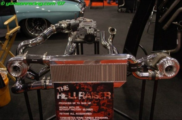 Hellion - (1996-04) Mustang Hellraiser Twin Turbo Kit (Tuner System)