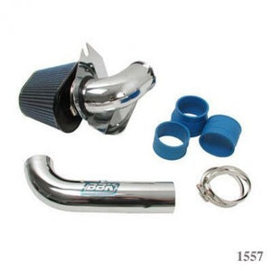 BBK - (1986-93) 5.0L Mustang Fenderwell Mount Cold Air Intake (Chrome) - 1557