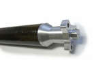Driveshaft Shop - CHEVROLET CORVETTE 2014+ C7 7-Speed Manual Carbon Fiber Driveshaft 12mm bolts - Eliminates Couplers - GMC7M-1C-E
